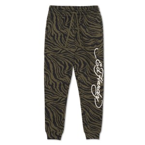 Camo Ed Hardy Dragon Zebra Camo Jogger | UZDCHIG-07