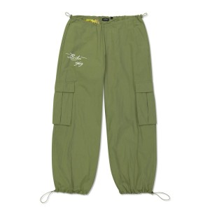 Olive Ed Hardy Dragon Cargo Pant | ROLZNUP-47