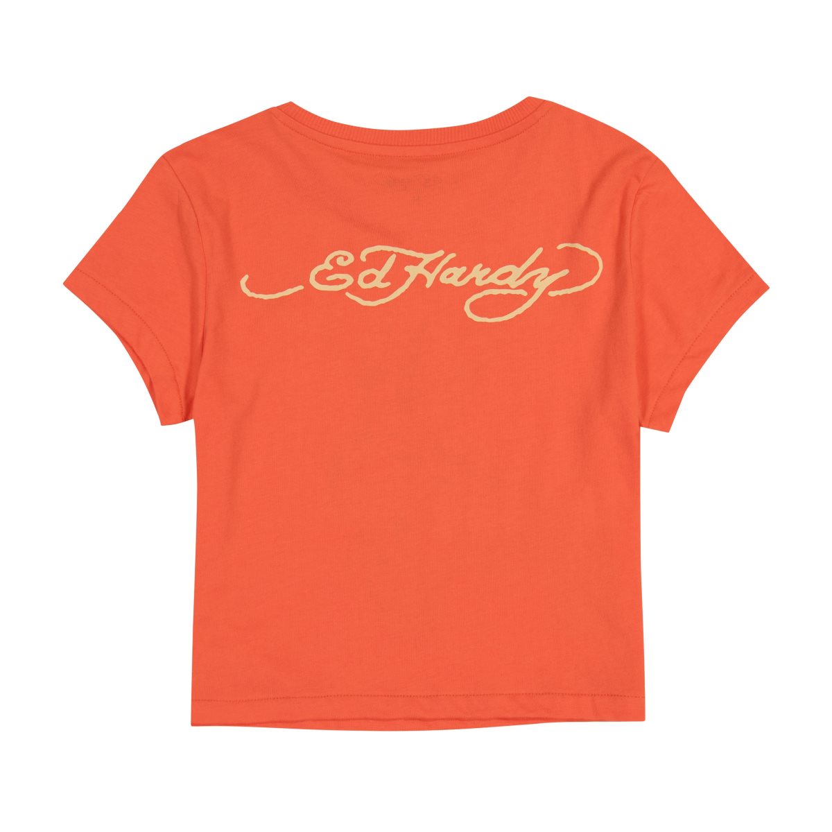 Apricot Ed Hardy Born Free Swallow Baby Tee | INLEYQG-51