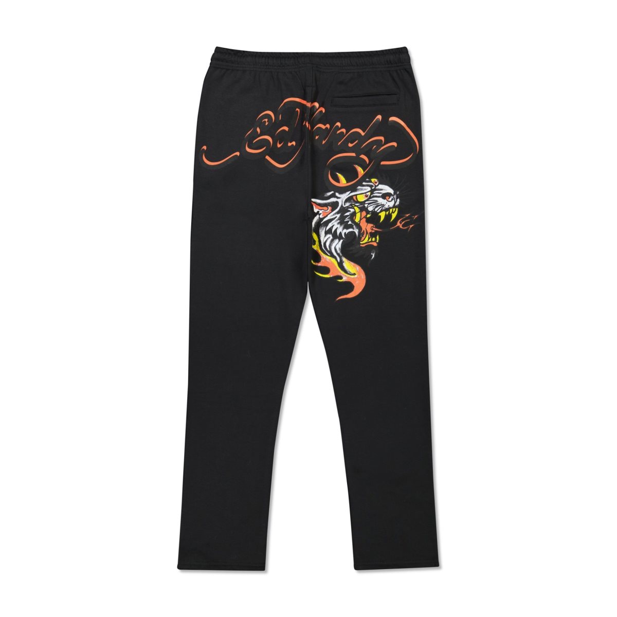 Black Ed Hardy Fire Panther Sweatpant | YFLTRUX-59