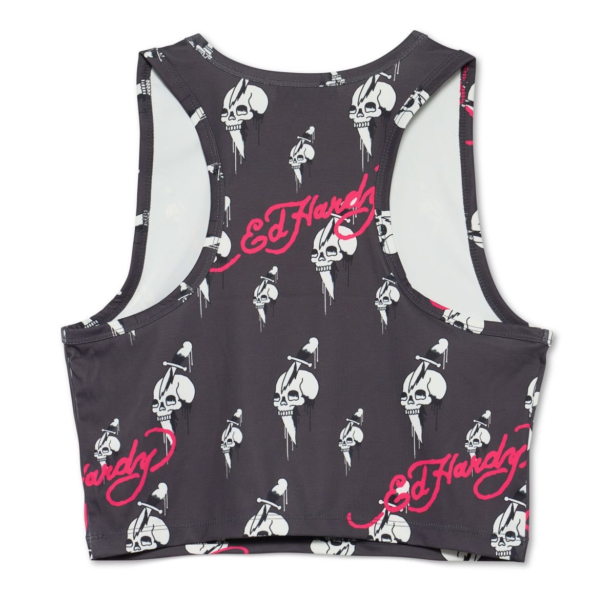 Black Ed Hardy Skull Sport Tank | PXSKWOE-17