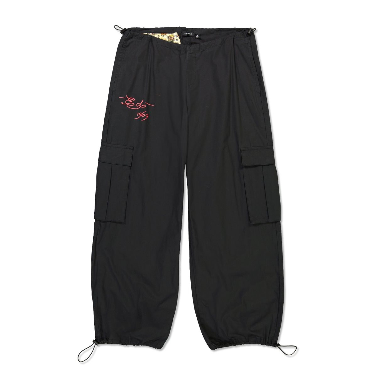 Black Ed Hardy True Love Cargo Pant | VGQXOCD-09