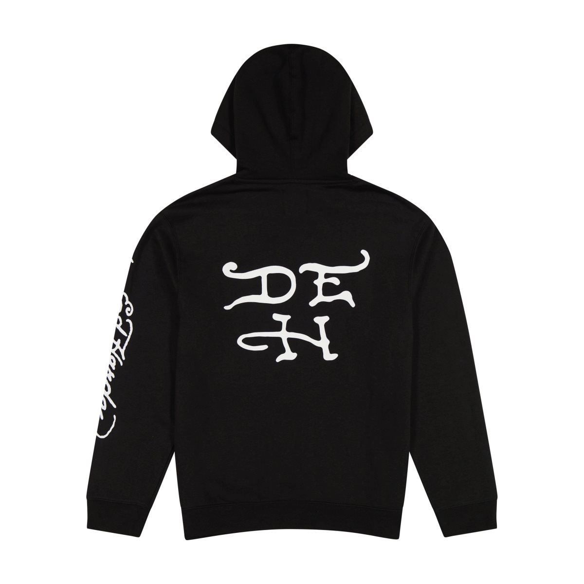 Ed Hardy Tiger Panther Black Pullover Hoodie | XDZKMUS-87