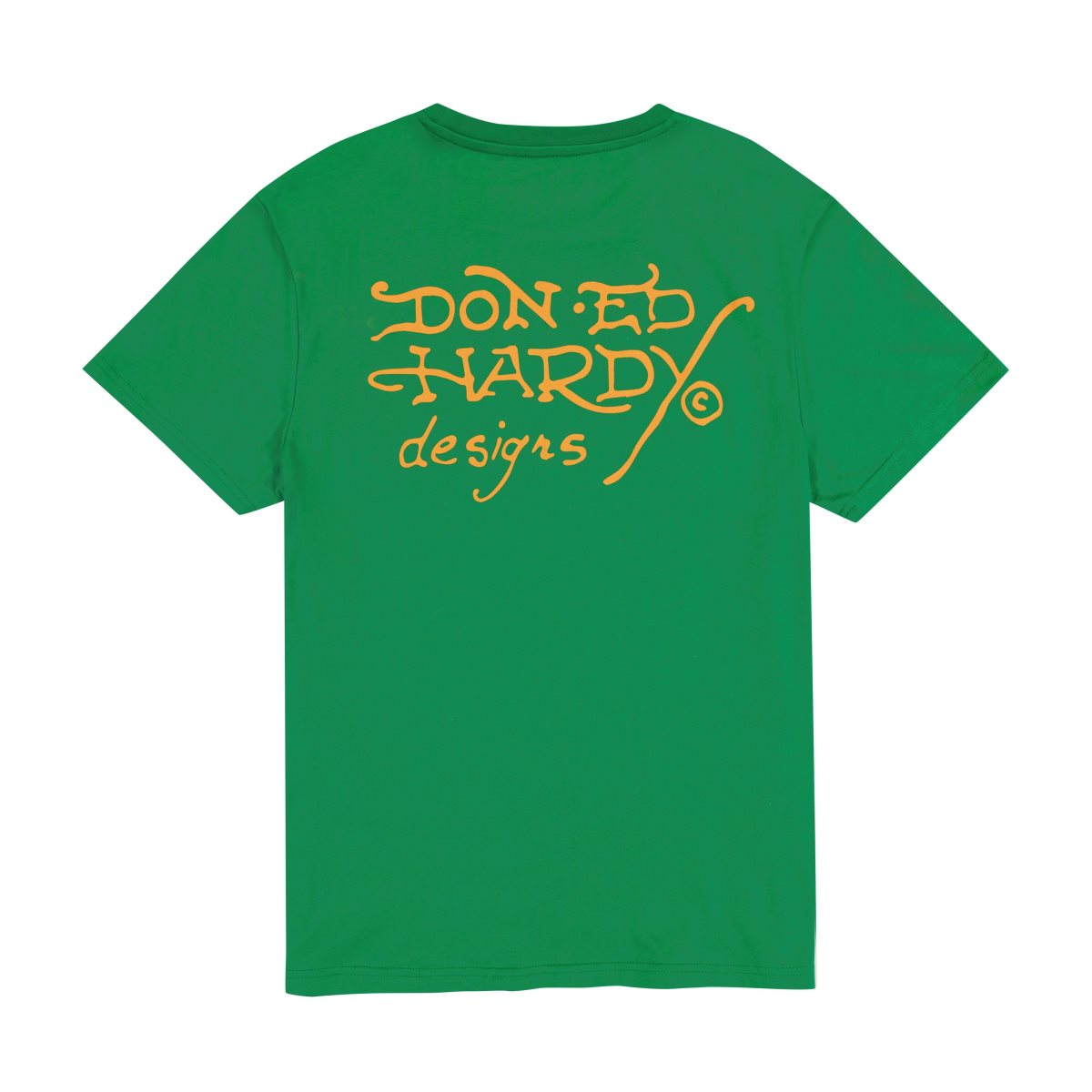 Green Ed Hardy Bulldog Tee | LWMPAEV-45