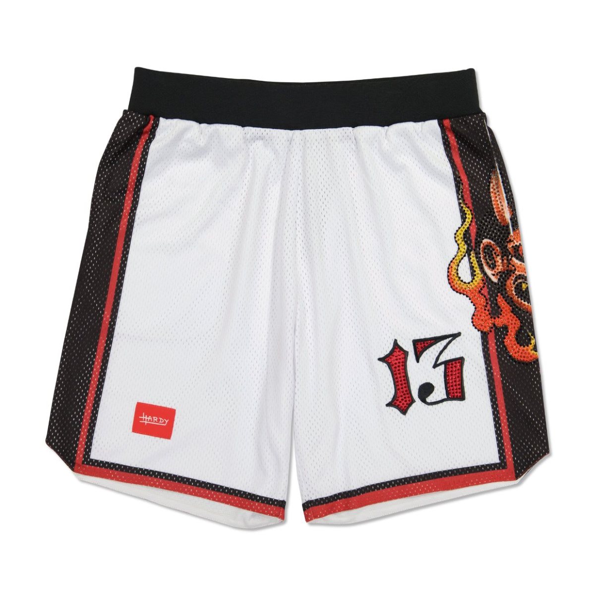 White Ed Hardy Devil Head Short | GYVSMIO-64